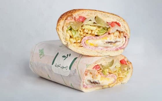 ساندویچ ژامبون تنوری