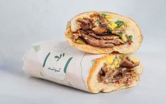 ساندویچ گوشت